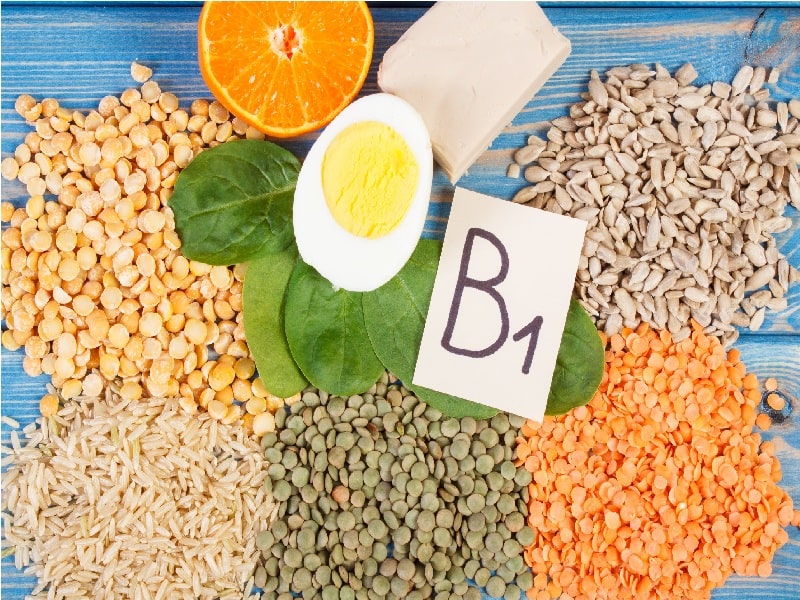 Vitamin B1 thuộc vitamin nhóm B là một loại vitamin tan trong nước