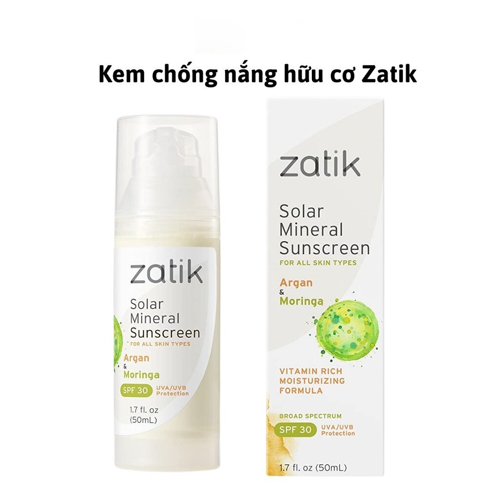 Top các loại kem chống nắng hữu cơ